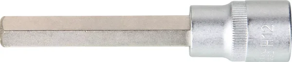 WS nasadni ključ za bitove 1/2" s unutarnjim 6-kutom, 110 mm, za produžetke slavina, iznimno dug