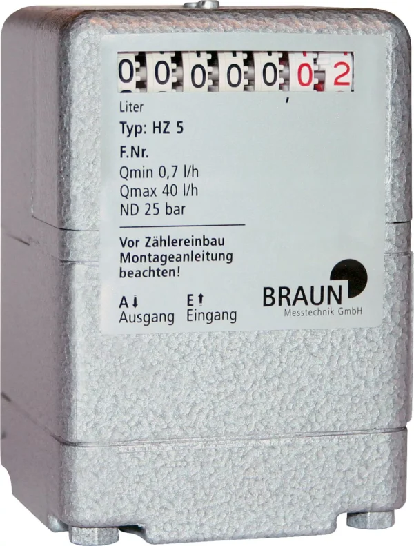 Braun mjerač loživog ulja HZ 5 0,7-40 l/h