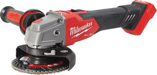 Akumulatorska kutna brusilica Milwaukee M18FSAGV125XB-0X, 18 V bez akumulatora i punjača