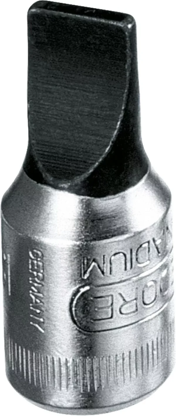 Nastavci za odvijač 1/4" s ravnim utorom, metrički, kratki