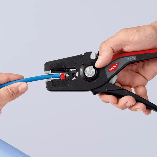 Automatska kliješta za skidanje izolacije KNIPEX PreciStrip16 za žice od 0,08 do 16 mm²