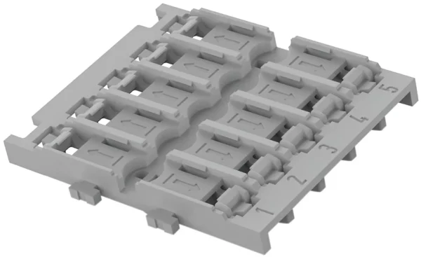 Wago adapter za pričvršćivanje prolaznog konektora s polugom 221, s nožicom za učvršćivanje