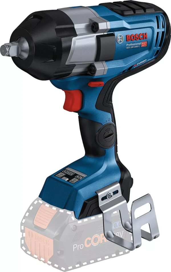 Akumulatorski udarni odvijač Bosch GDS 18V-1000 C, 18V, User Interface, bez akumulatora i punjača, s L-Boxx kovčegom