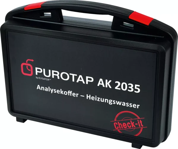 Komplet za analizu vode AK-2035, u kovčegu