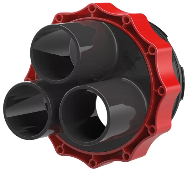 Toploskupljajući sustavni poklopac za kabelsku uvodnicu 150 mm, 3 termomufe: 22–56 mm