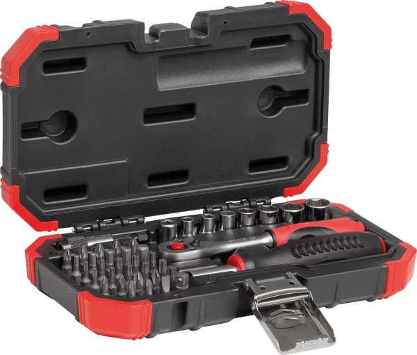 Set bitova GEDORE red, 40-dijelni, 1/4" R33003040, s transportnim kovčegom