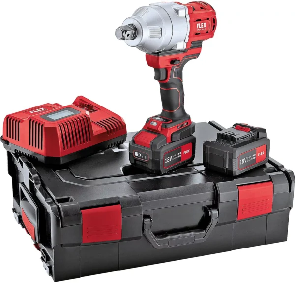 Akumulatorski udarni odvijač Flex, 18 V IW 3/4" s transportnim kovčegom