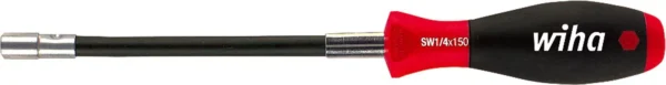 Držač bitova, 1/4" x 150, s uskočnim prstenom i savitljivom osovinom, tip 386