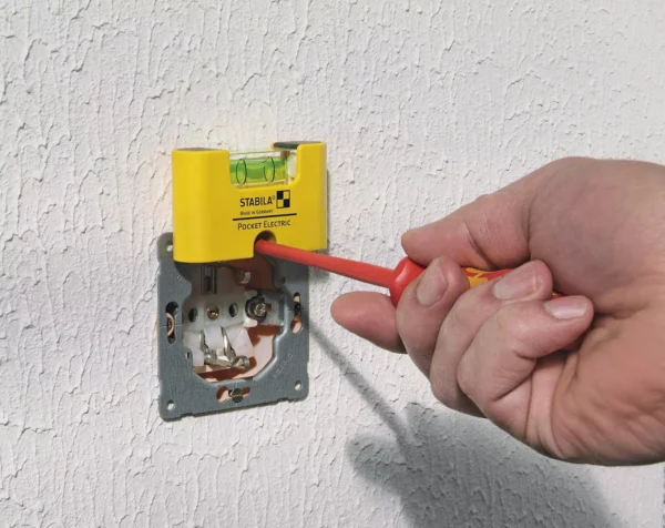 Libela Stabila, tip Pocket Elektrik, 7cm