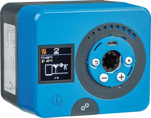 Servomotor s regulatorom fiksne vrijednosti Evenes MMF230.10.120, s montažnim setom AMM1