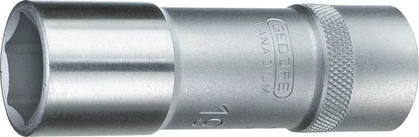 Nasadni ključ 1/2" za vanjski šesterokut, metrički, dugi