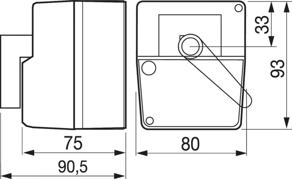 Proporcionalni pogon Belimo 10.24, 24V, 0-10V, 10 Nm