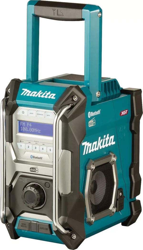 Gradilišni radio na akumulator Makita 12 - 40 V MR004GZ, bez akumulatora i punjača