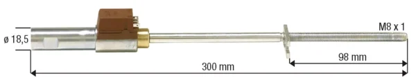 Predgrijač loživog ulja za KL 4V/KL 6V, kompletan s DANFOSS FPHB 5 30 - 110 Watt