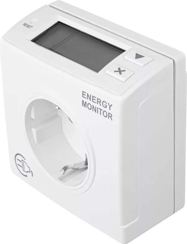 Mjerač troškova energije, bijeli, maks. 3680 W, 1 kom.