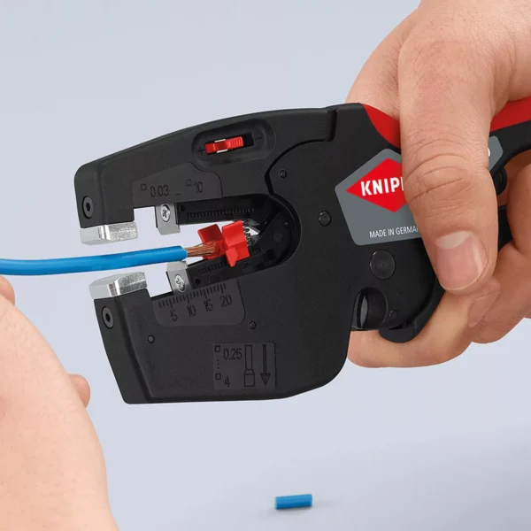Višenamjenski alat za električare KNIPEX NexStrip za vodiče presjeka od 0,03 do 10 mm²