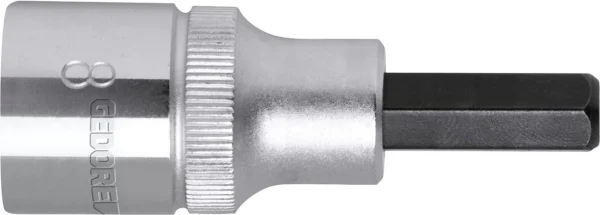 Nastavak za odvijač 1/2" s unutarnjim šesterokutom, metrički, kratki, R6255