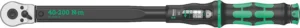 Duljina [mm]: 510, Glavna skala [Nm]: 40-200, Oblik prihvata: četverokut, Veličina: 1/2" (12.7 mm)