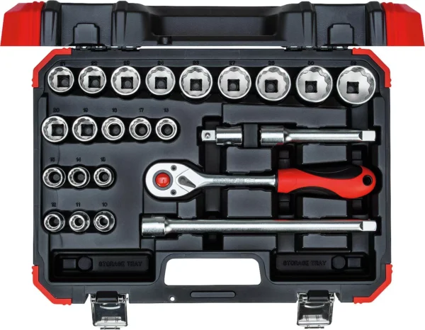 Set nasadnih ključeva GEDORE red R69013024, 24-dijelni, 1/2"