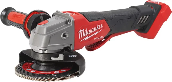 Akumulatorska kutna brusilica Milwaukee M18FSAGV125XPDB-0X, 18 V, bez akumulatora i punjača