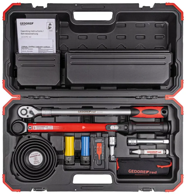 Set momentnog ključa GEDORE red R68903011 za montažu kotača, 11-dijelni
