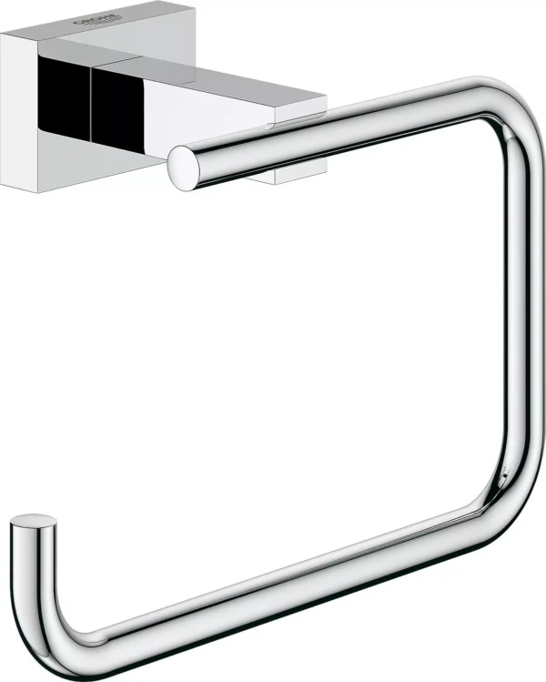 Držač za rolu toaletnog papira Grohe Essentials Cube bez poklopca, kromiran
