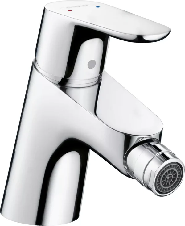 Miješalica za bide Hansgrohe Focus, duljina izljeva 126 mm, kromirana