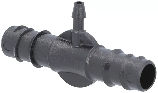 Redukcijski T-komad za razvodnu cijev DN15(1/2") DN15(1/2")-DN8(1/4"), pakiranje (VPE) = 2 komada